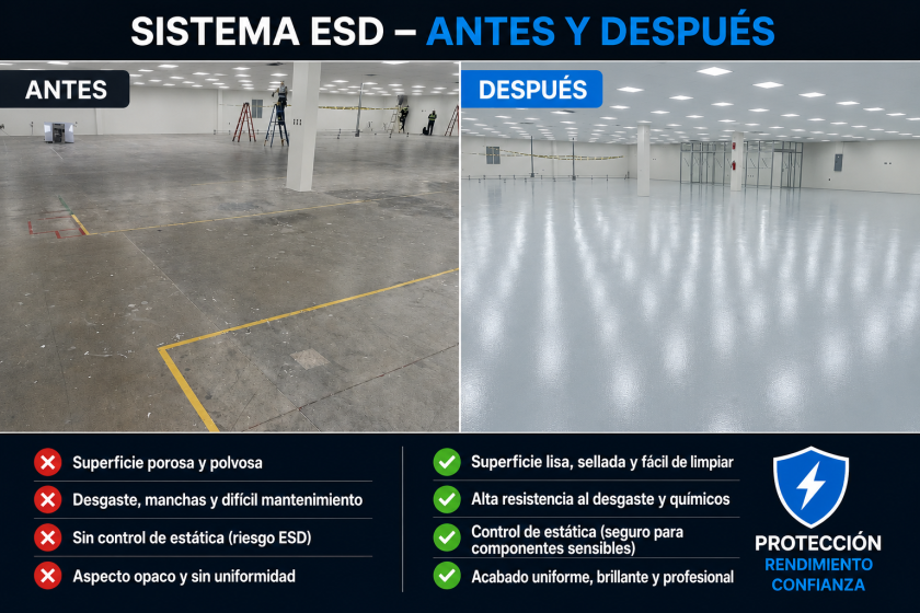 Recubrimiento ESD